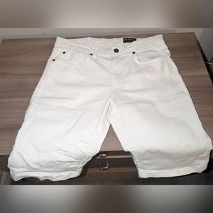 David Bitton Buffalo Evan-X Mens White Shorts Size 33